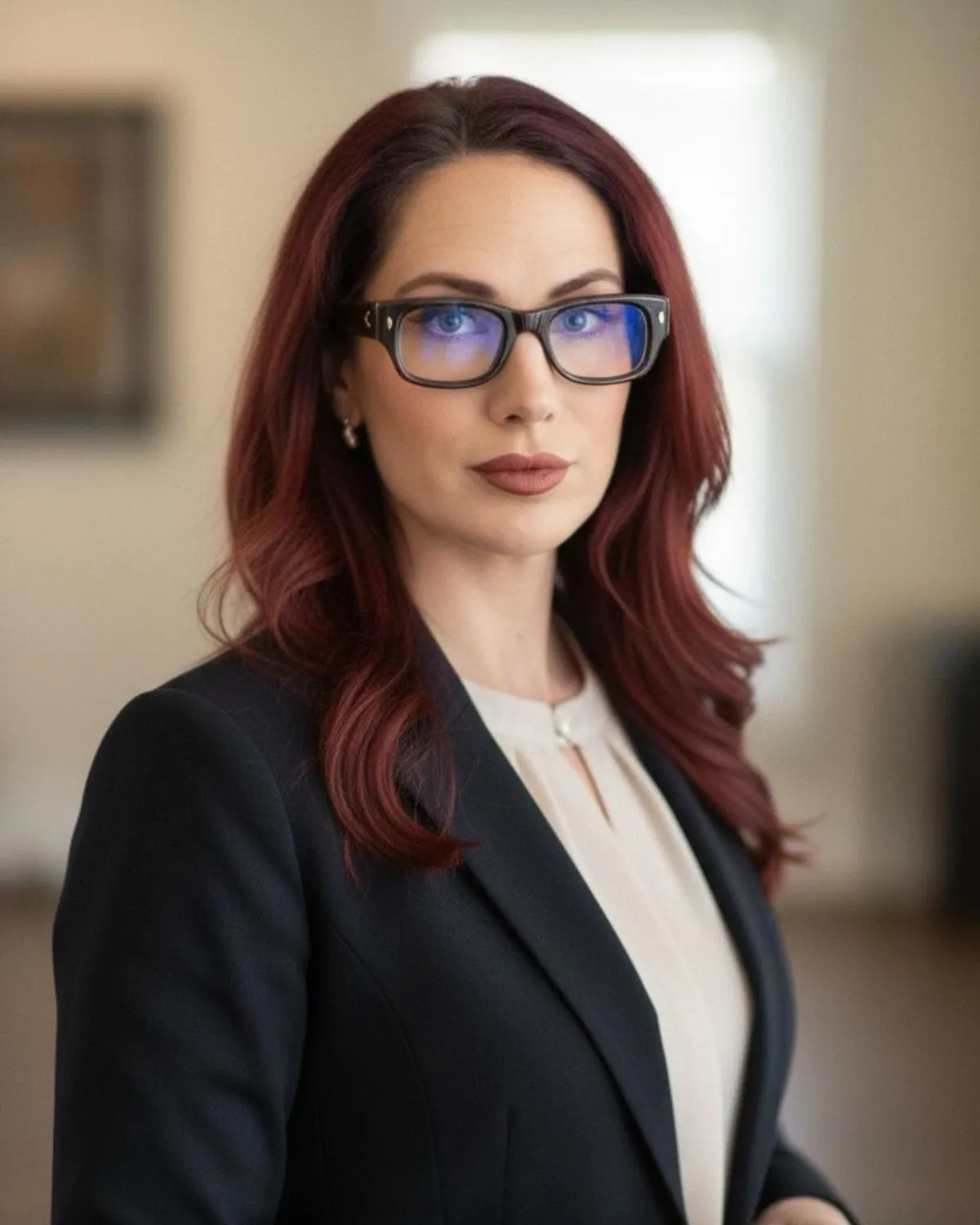 Allison Mireau, luxury real estate expert, answering client calls about selling homes in Staten Island and New Jersey.