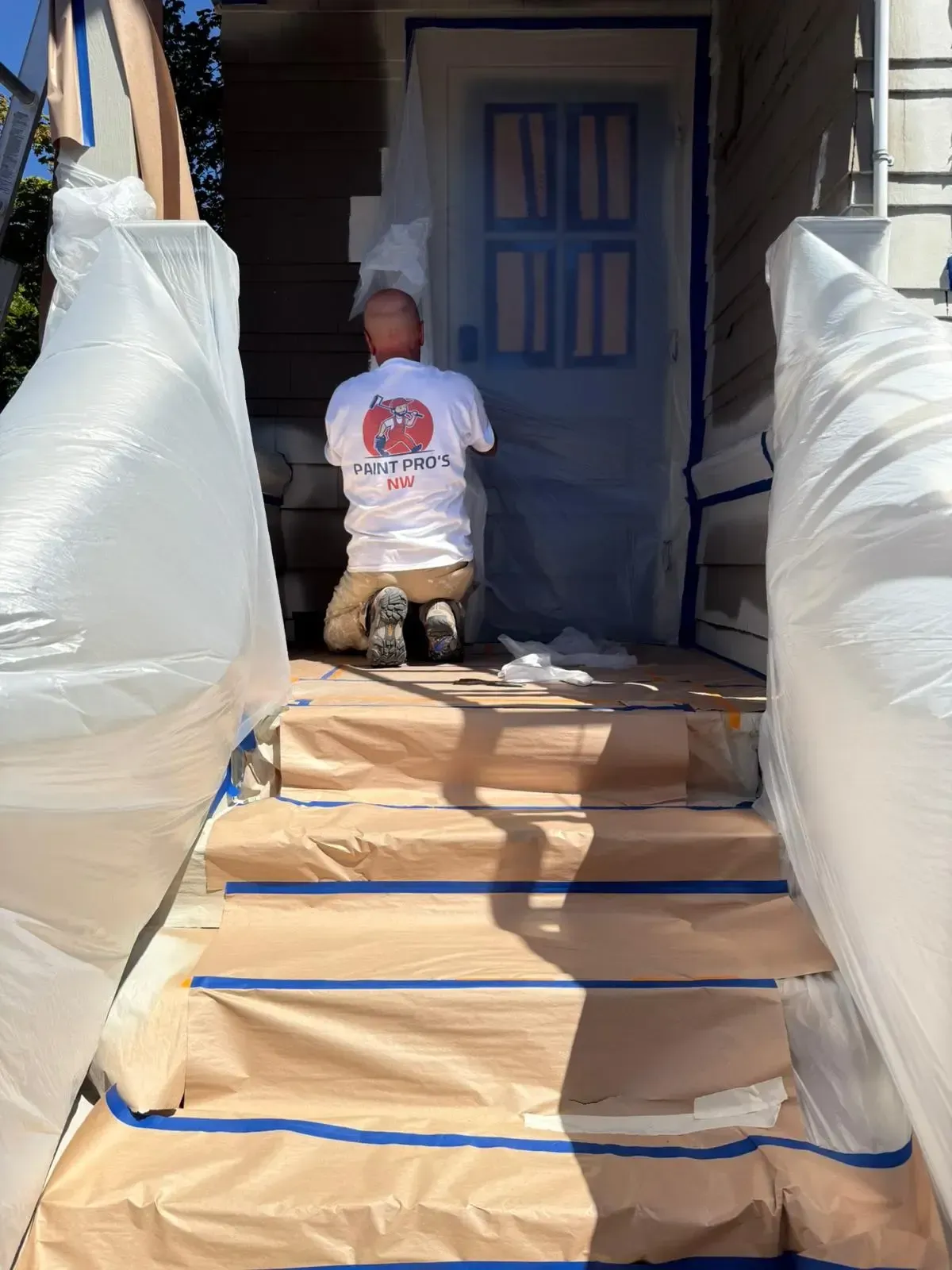 man painting for the best painting company Paint Pros NW