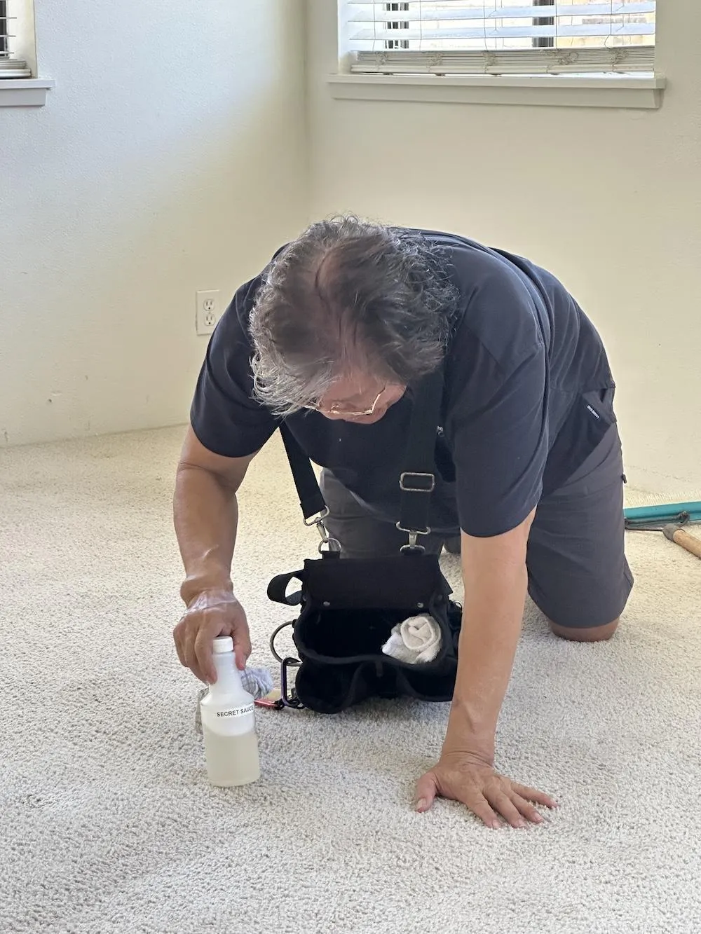 spot cleaning liht color carpet