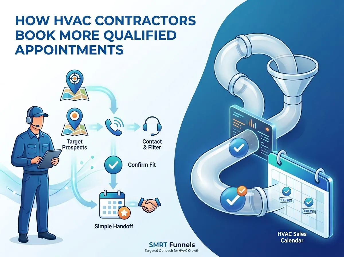 How HVAC Contractors Can Book More Qualified Appointments