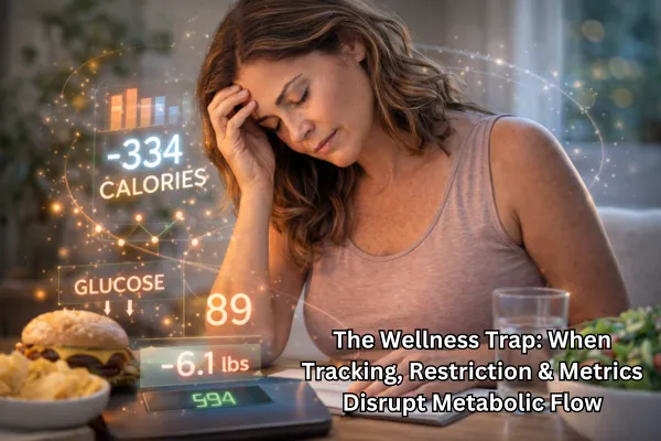 The Wellness Trap: When Tracking, Restriction & Metrics Disrupt Metabolic Flow