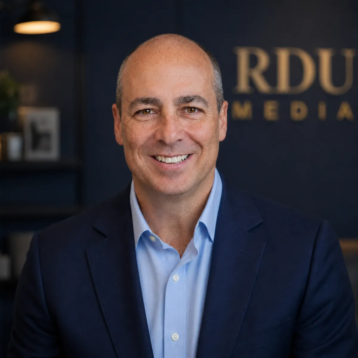 Portrait of David Blough, Founder of RDU Media