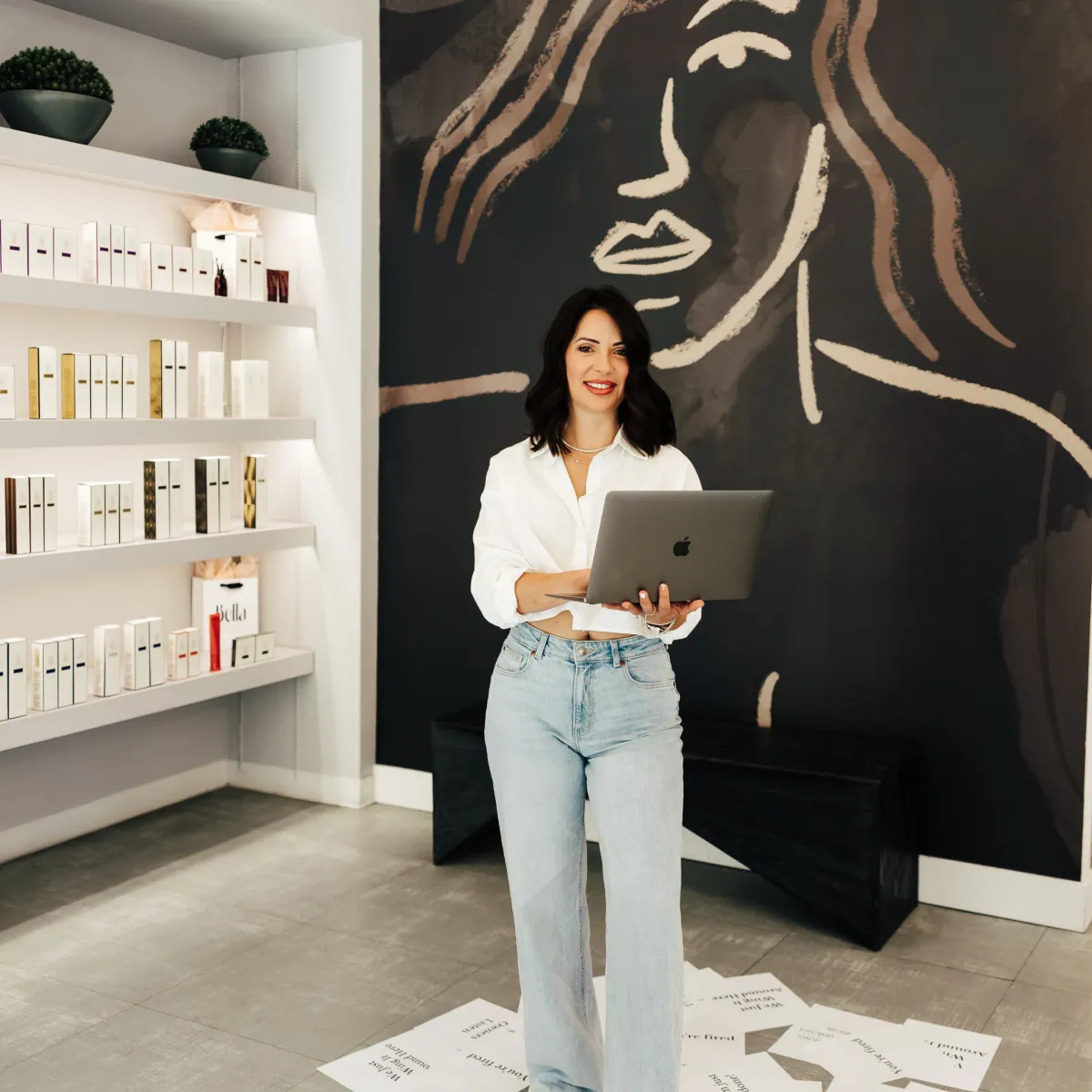 Jen Baudier, salon business coach, helping salon owners scale their business and improve profitability