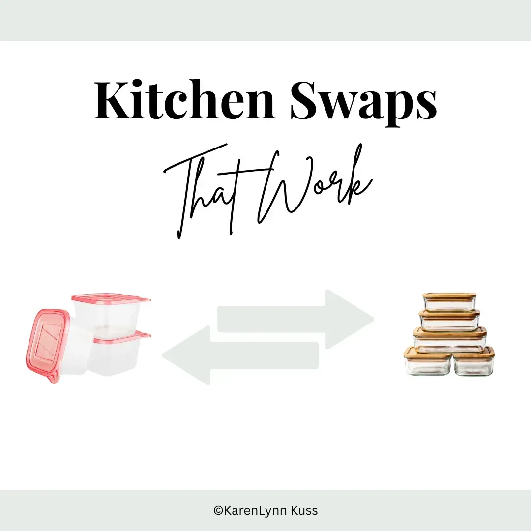 Clean and modern non-toxic kitchen promoting healthy low-tox living