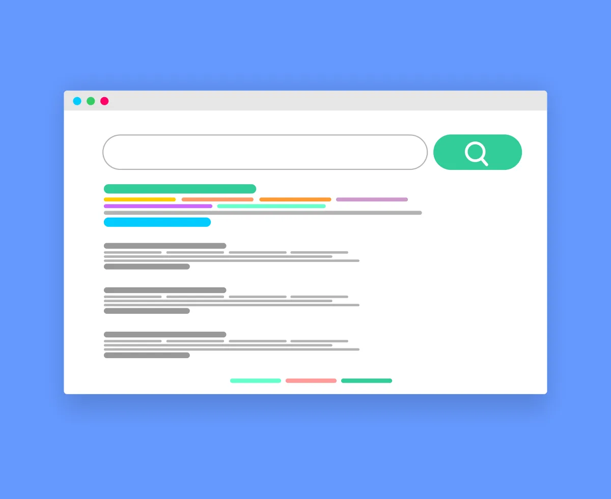 Search engine interface