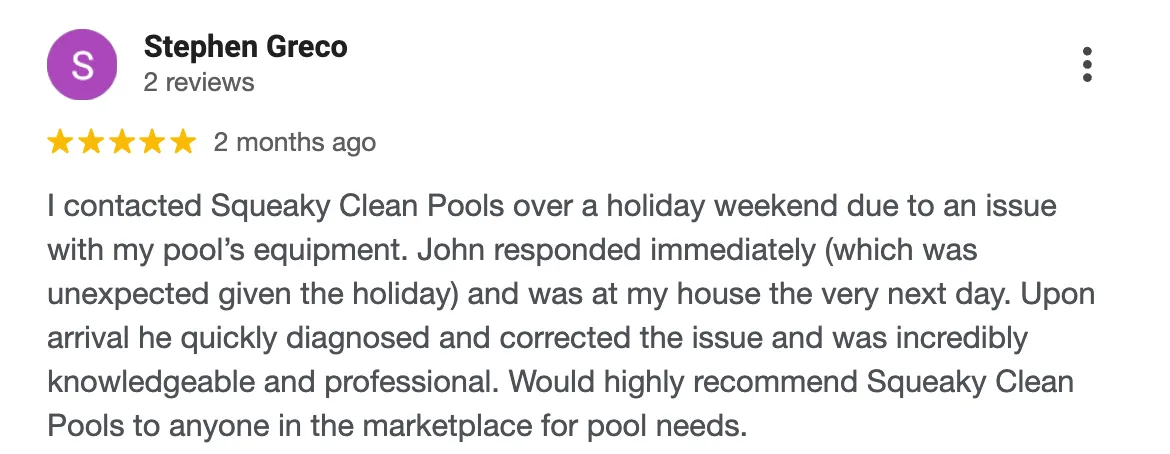 pool care near me