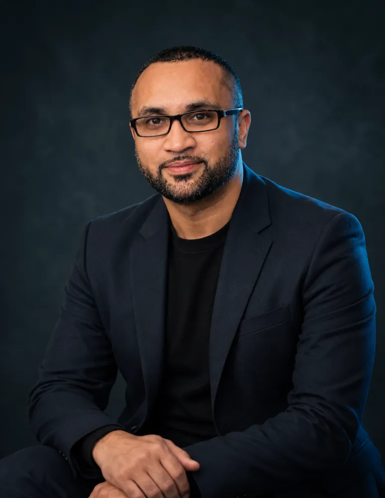Professional cutout portrait of technical educator Belal Miah