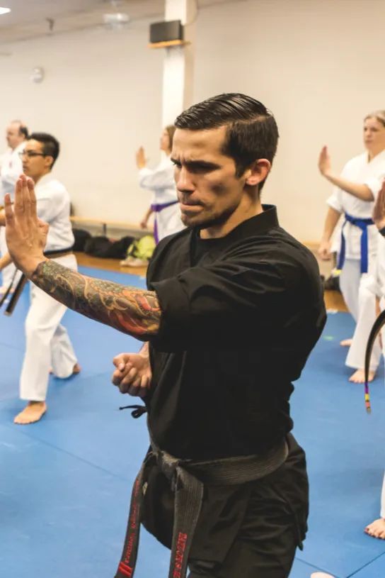 Photo of Sifu Joseph Training