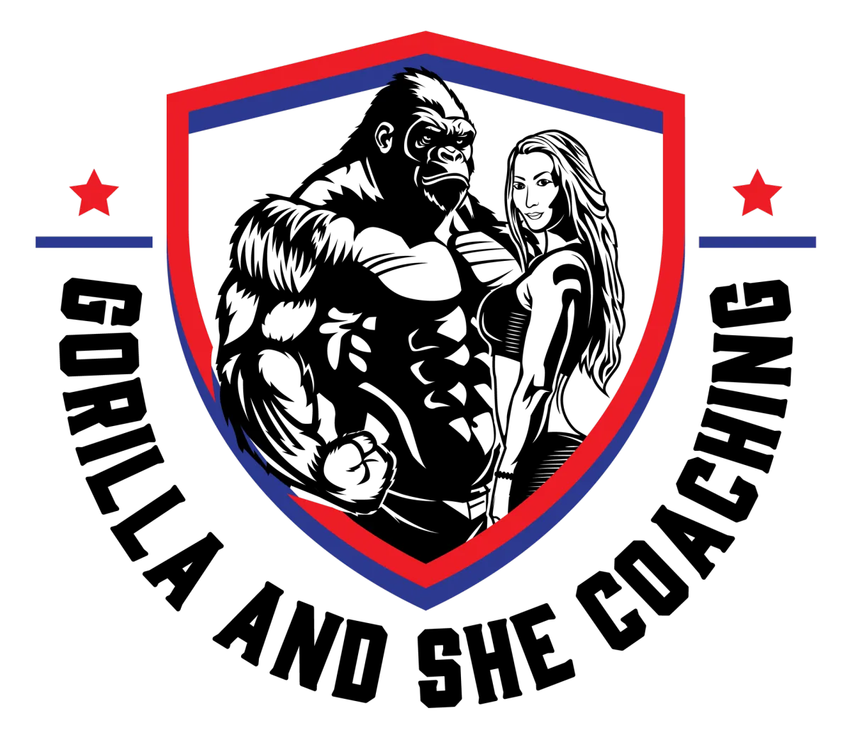 Logo Gorilla and She Coaching