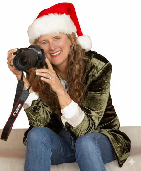 Sarah Holding a Camera