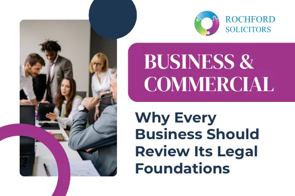 Reviewing legal foundations for business success
