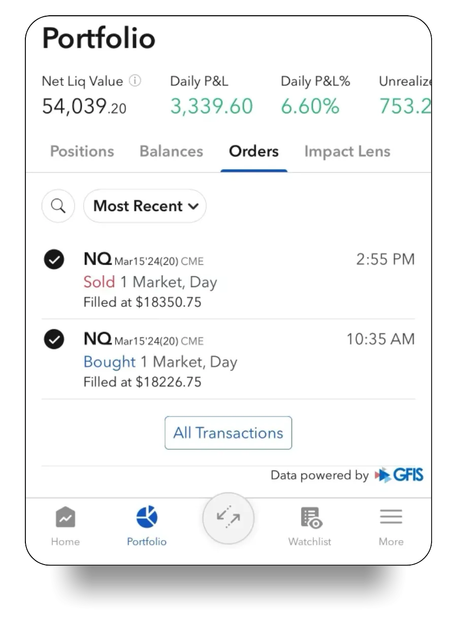 Screenshot Sent by Brad W.