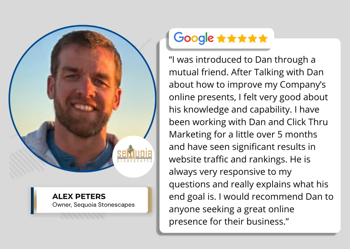 Alex Peters Testimonial