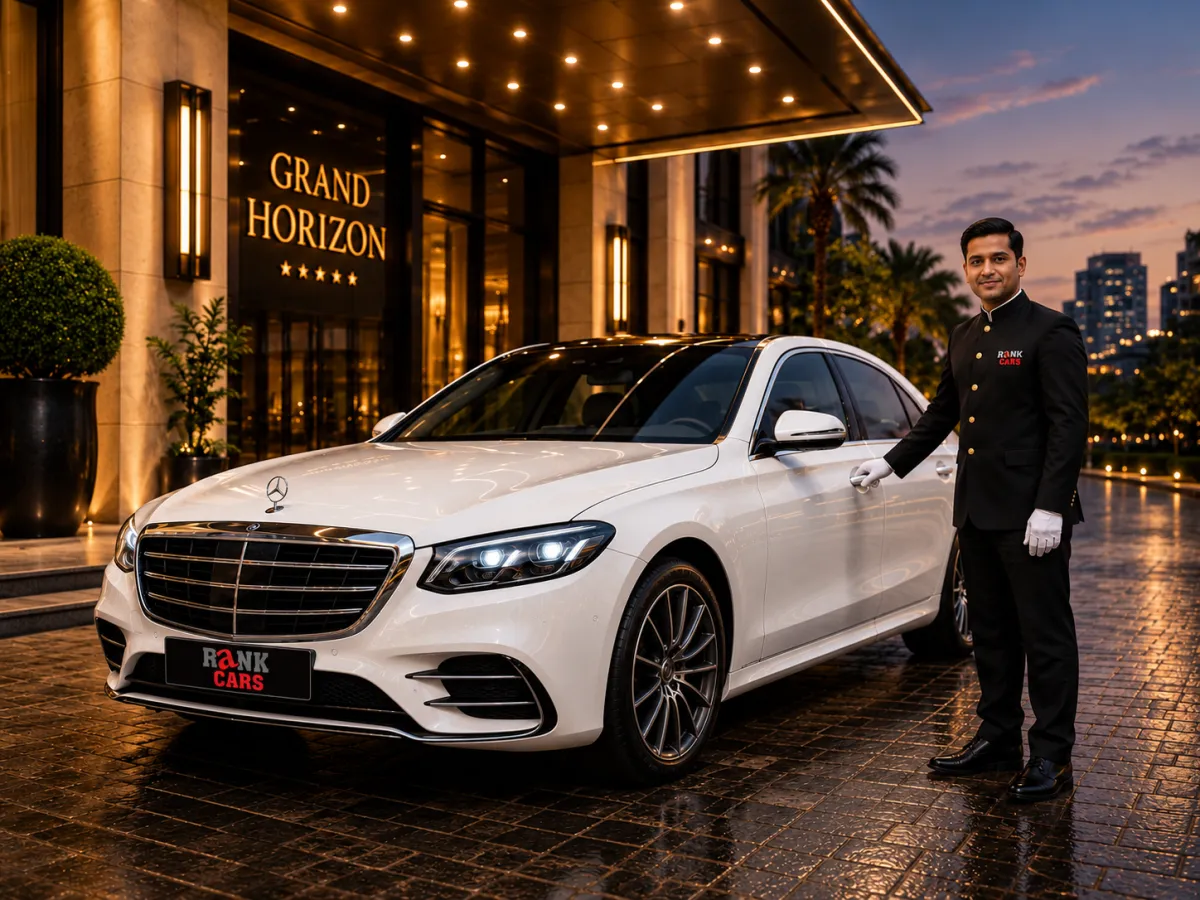 Premium vehicle for luxury car rental