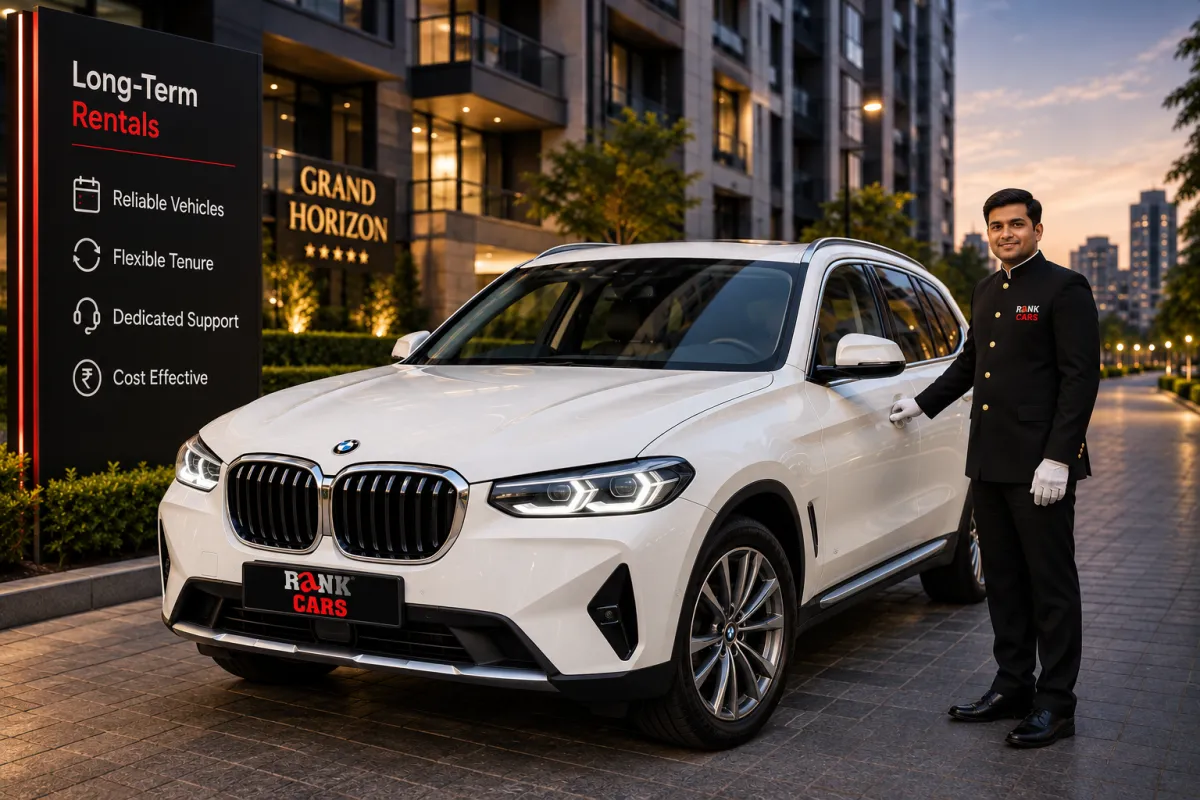 Vehicle for long-term car rental