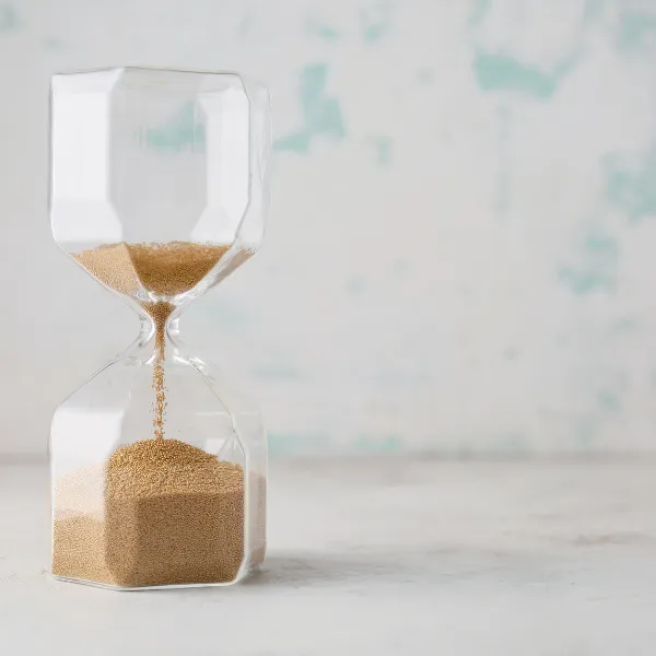 a man and woman looking at a tree with white flowers
