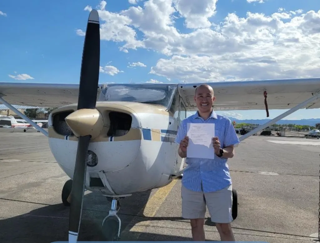 Vegas Aviation pilot license 