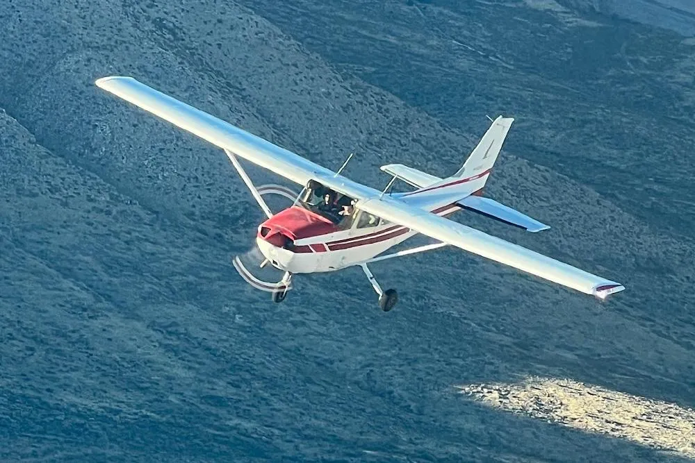 Vegas Aviation Cessna in flight