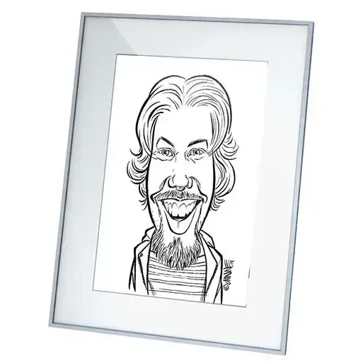 1 hengen mustavalkoinen taulu