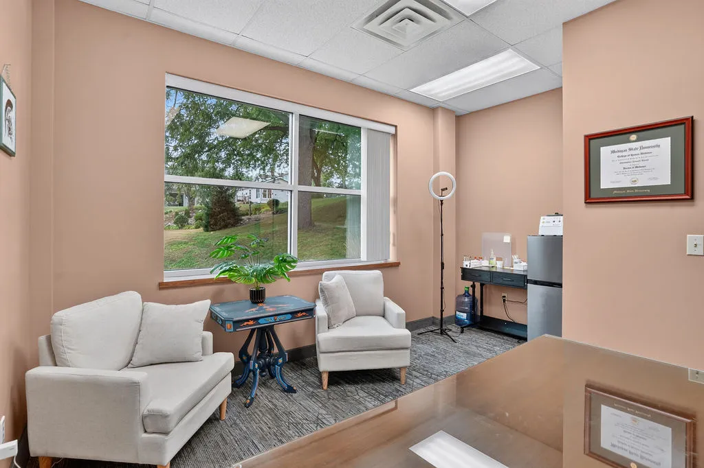 Interior of Dr. Herald's office