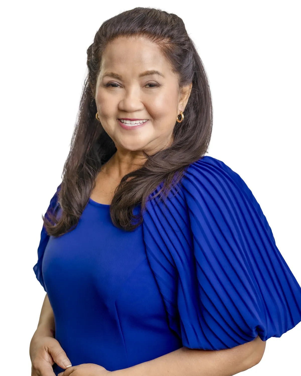 Warm portrait of speaker Maria, your tech-savvy Kumare and AI guide