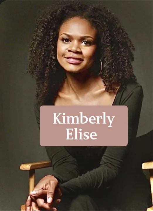 Elegant portrait of Kimberly Elise in soft cinematic lighting