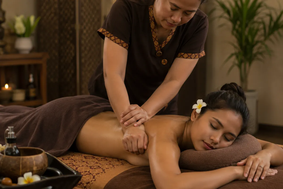 Deep tissue massage