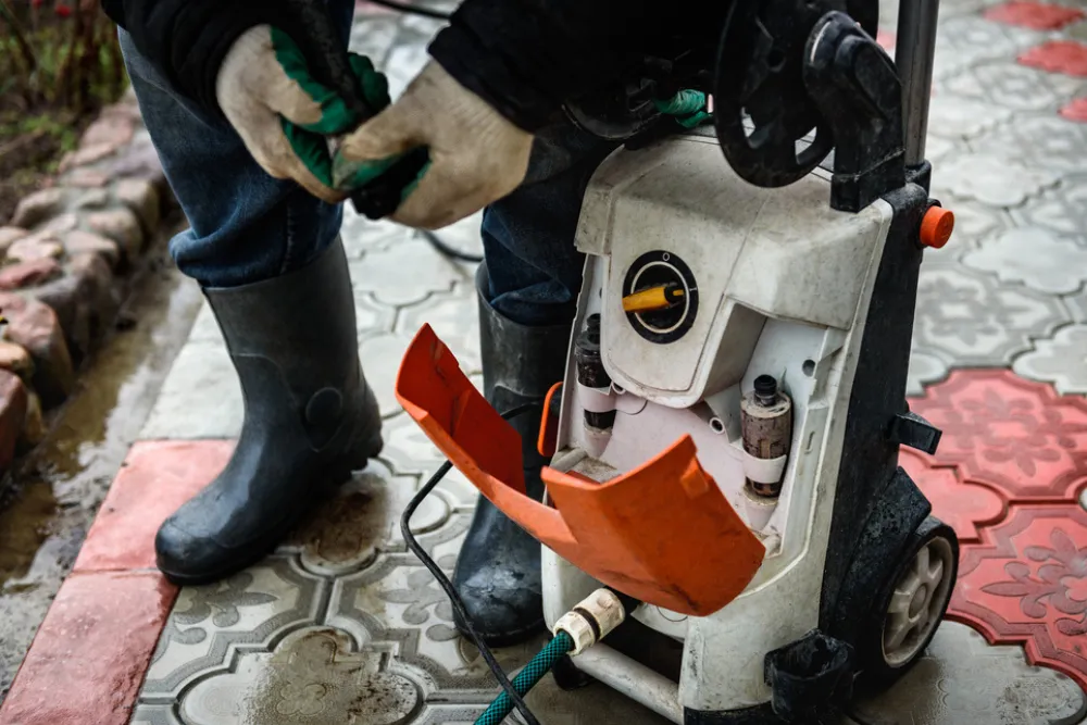 Pressure washer repair