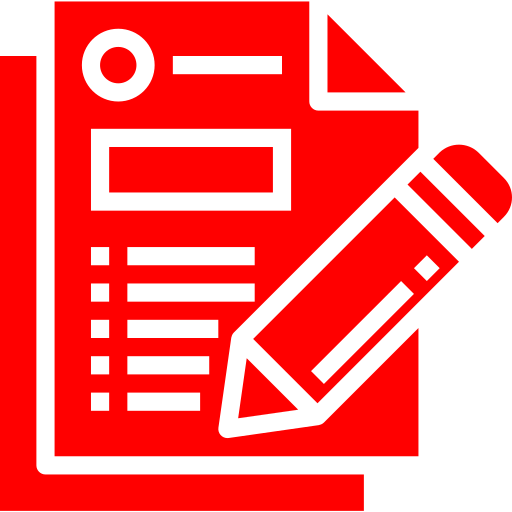 icon fill out the form