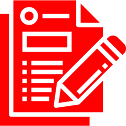 icon fill out the form