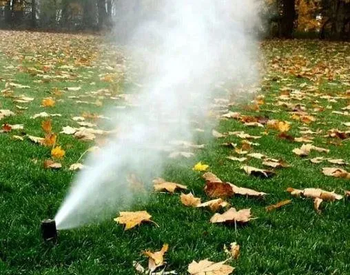 How to turn off your sprinklers system before winter weather