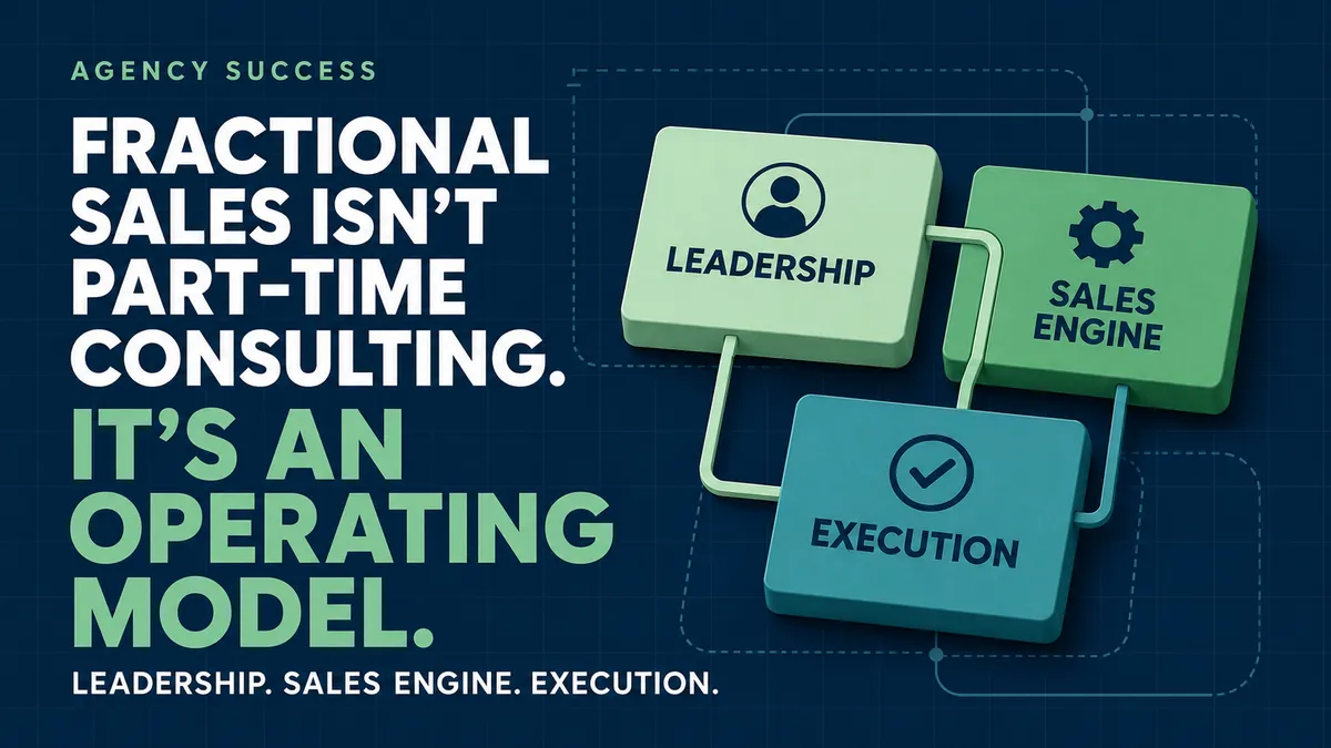 Fractional Sales: What It is, What it Isn't And Why It Matters