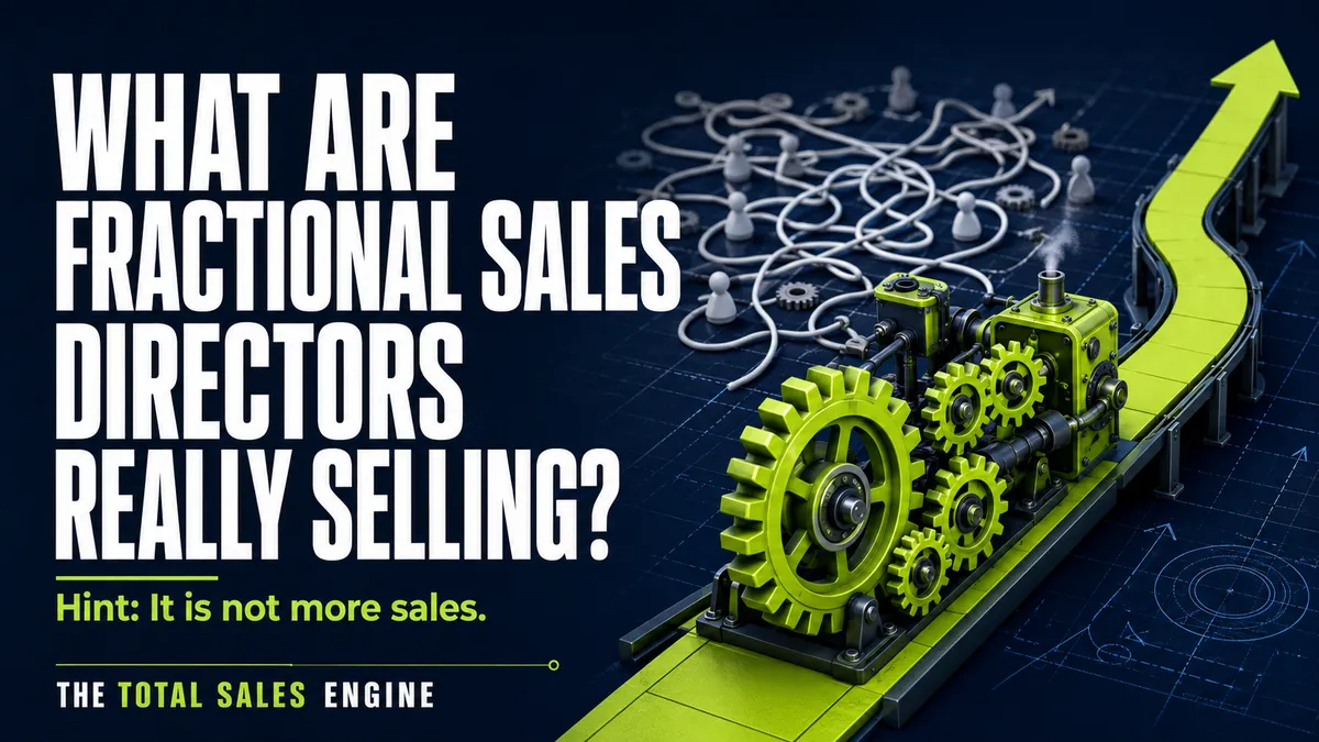 What Are Fractional Sales Directors Really Selling?