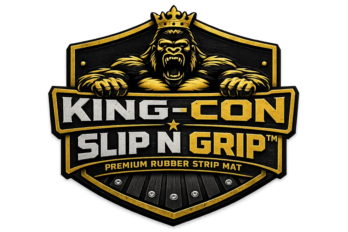 Cinematic industrial warehouse showcasing King-Con's precision manufacturing and local pride