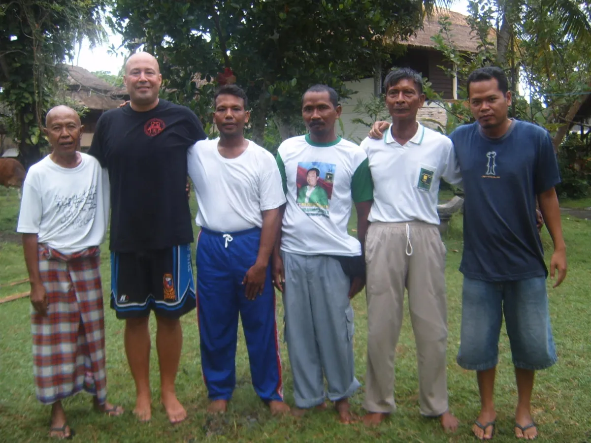 Heikki Martikainen with Datu Ali Balina and other instructors 2007