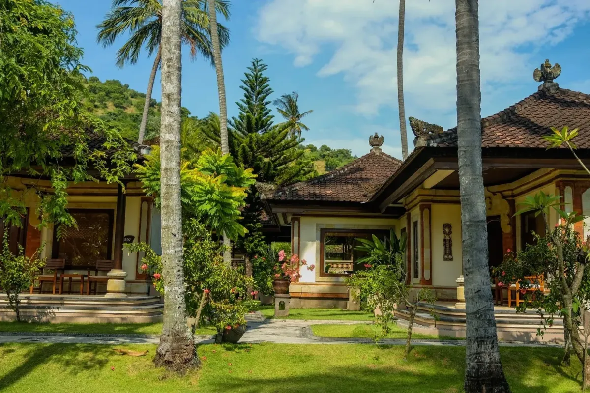 Deluxe Garden View villa bedroom
