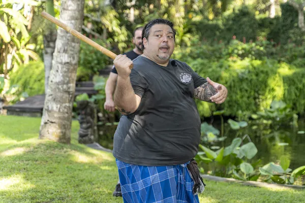 Adrien Rodriguez teaching Kali X Silat