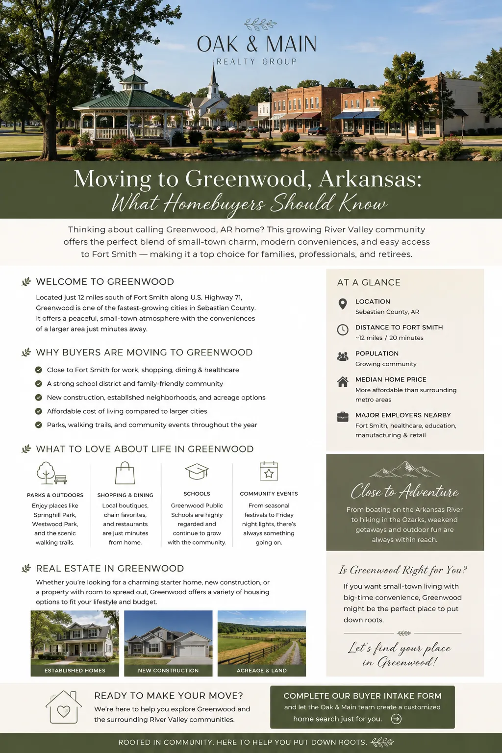 Moving to Greenwood, Arkansas | What Homebuyers Should Know