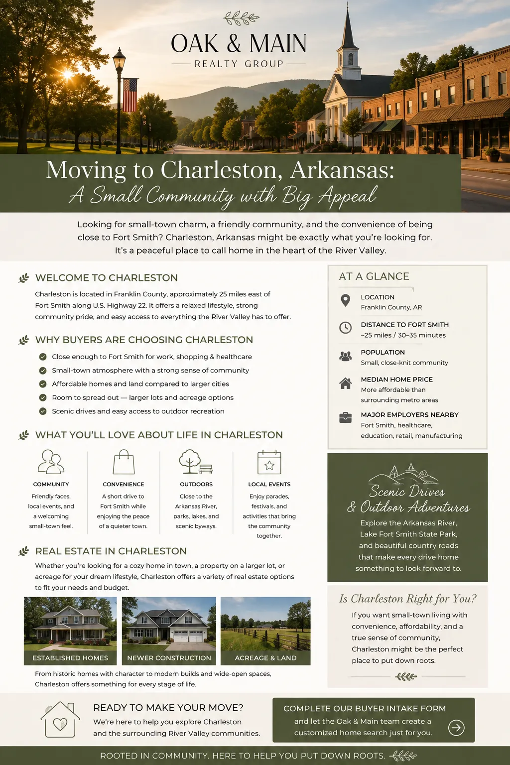 Moving to Charleston, Arkansas | Homes Near Fort Smith & River Valley Living