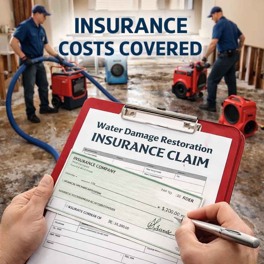 Is Water Damage Restoration Covered by Insurance Costs?