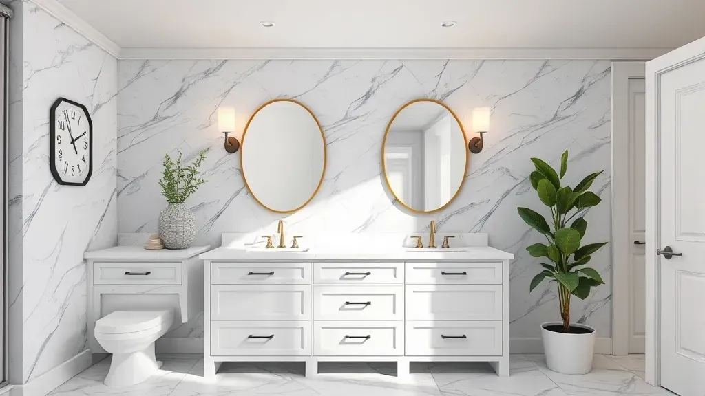 Vanity and Countertops projects in Hyattsville MD showcasing modern designs and stylish finishes.