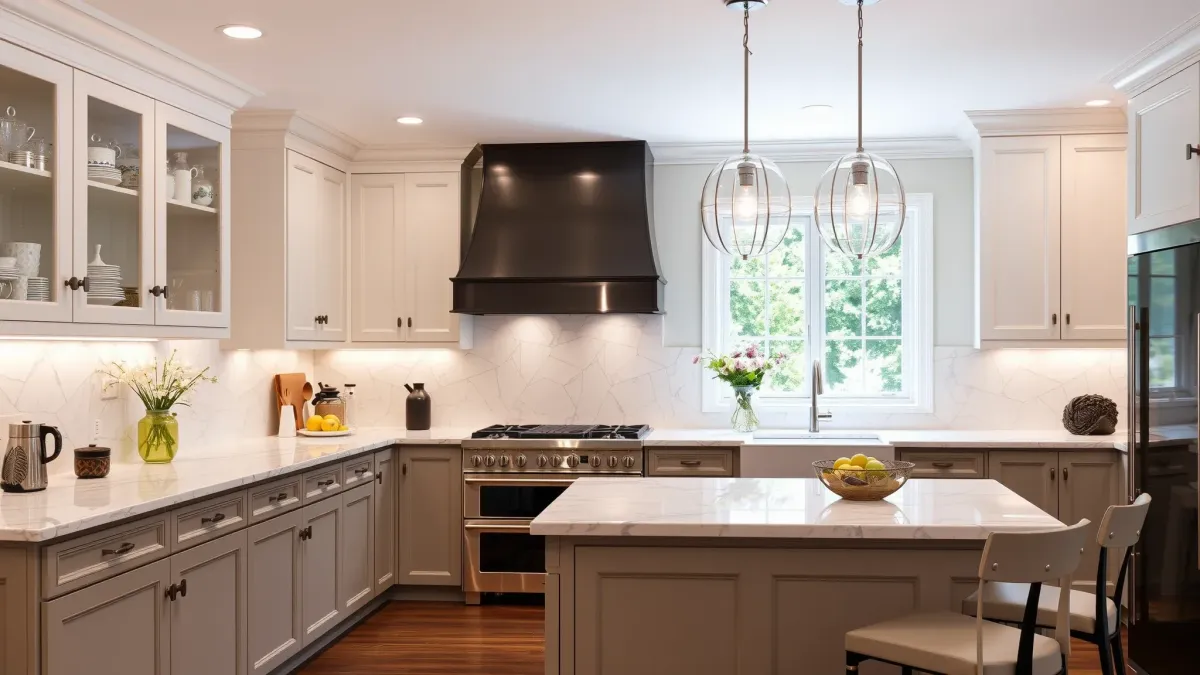 After photo of a modern Kitchen Remodeling in Hyattsville, MD, showcasing enhanced design and durability.