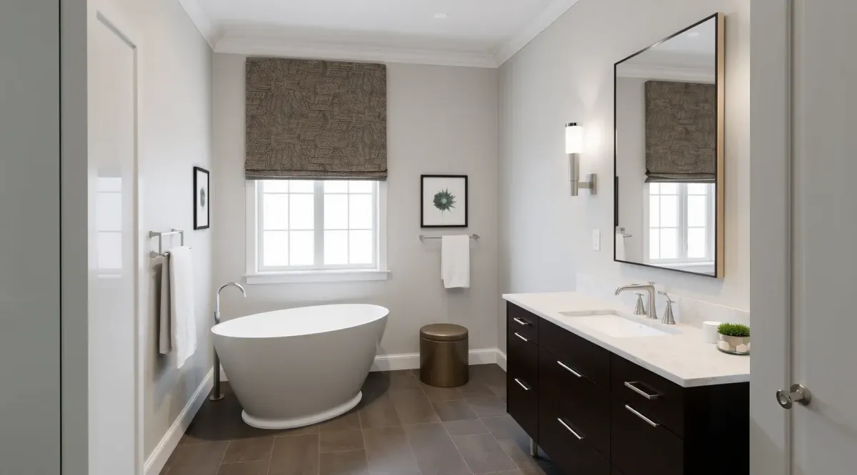 Completed Bathroom Remodeling in Hyattsville, MD, highlighting professional results.