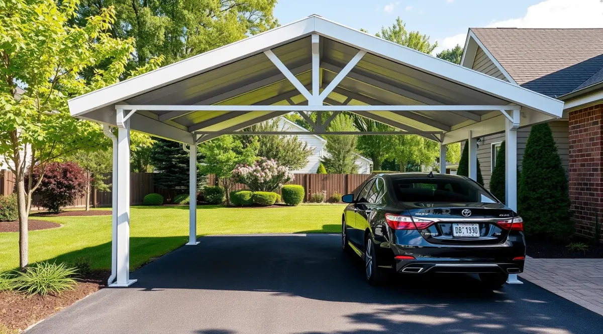 Completed Carport Enclosures in Hyattsville, MD, highlighting professional results.