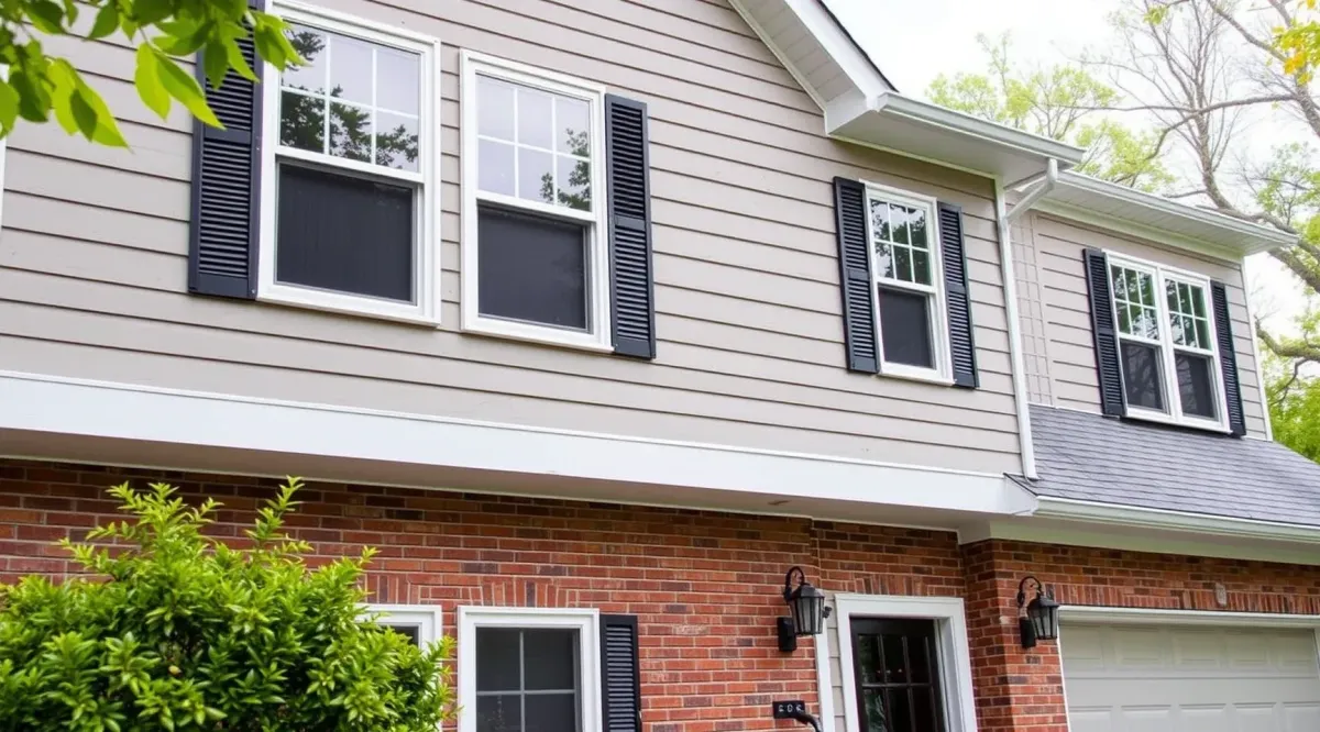 After photo of a modern Siding Installation in Hyattsville, MD, showcasing enhanced design and durability.