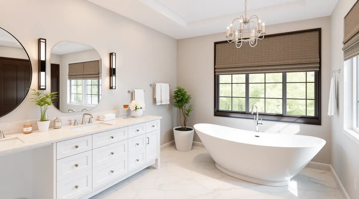After Bathroom Remodeling in Hyattsville, MD, featuring enhanced functionality.