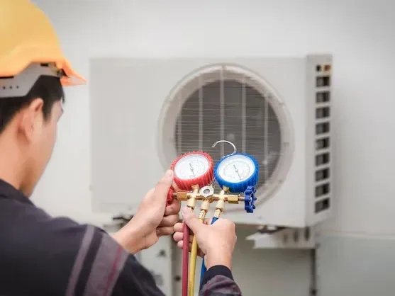 Completed HVAC Installation & Servicing in Hyattsville, MD, highlighting professional results.