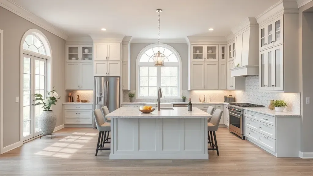 Remodeling in Mclean, VA showcasing modern kitchen and living area designs.