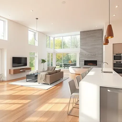 Completed home remodeling project in Hyattsville MD showcasing modern design and stylish renovations