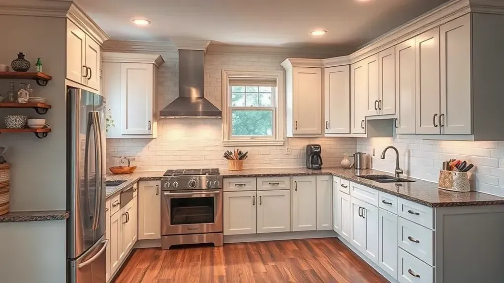 Kitchen painting projects in Hyattsville MD showcasing vibrant colors and beautiful finishes.